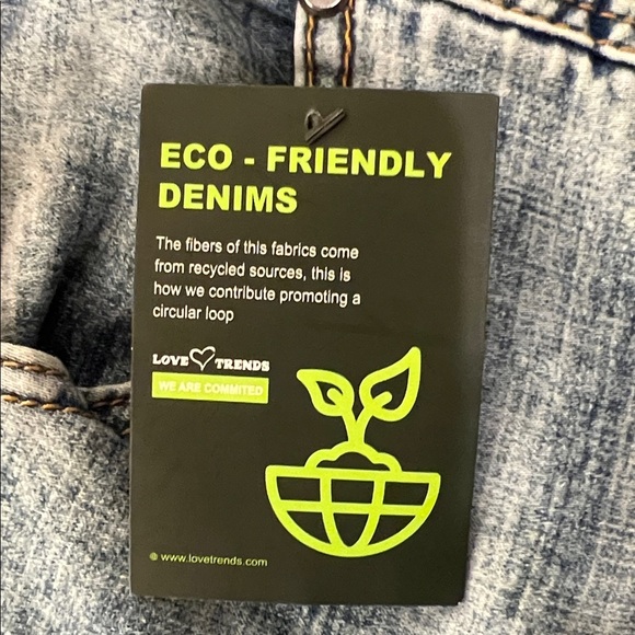 Stylish Blue Women's Jeans by Love Trends - Picture 11 of 13